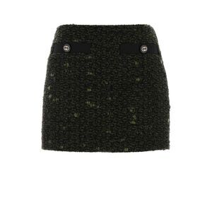Gucci Women Multicolor Bouclã¨ Mini Skirt